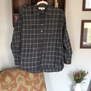 Loft cozy flannel shirt